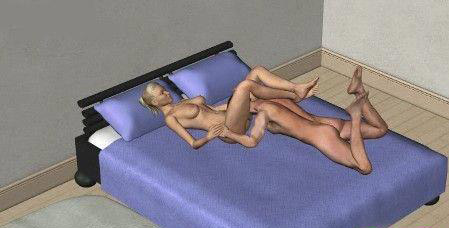 3D做愛姿势图片 夫妻做爱动作性交姿势图(80张)